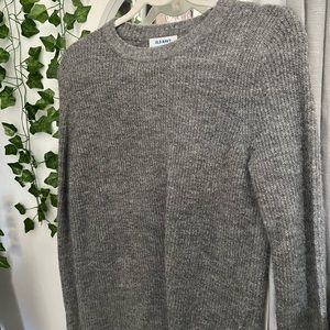 old navy gray sweater